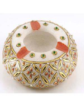 Marble Ash Tray (1) In Araria