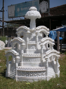 Marble Water Fountains In Araria