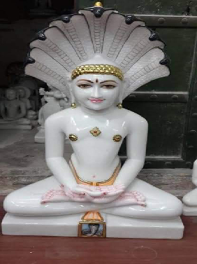 Lord Mahaveer Statue In Bijapur