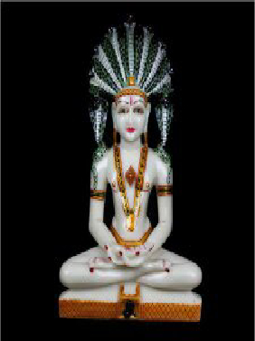 Shri Jain Tirthankar Ji In Lohit
