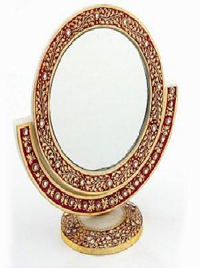 Marble Embossed Mirror In Bijapur