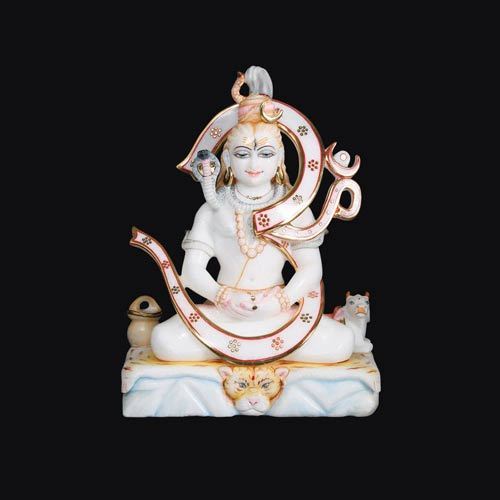  Marble Lord Shiva Murti In Lohit