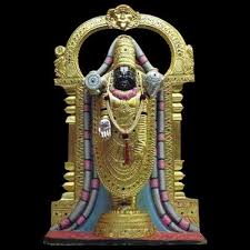 Black Marble Tirupati Bala Ji Statue In Lohit