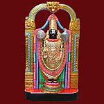 Black Marble Tirupati Bala Statue In Lohit