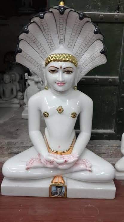  Marble Jain Parshvanath Statue In Bijapur