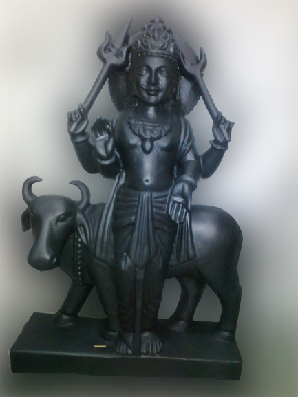 Marble God Shani Murti In Lohit
