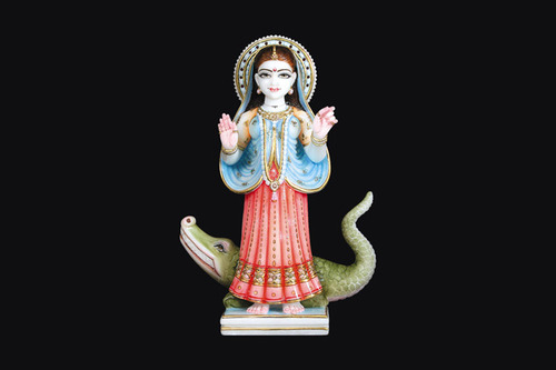 Marble Khodiyal Devi Mata Moorti In Bijapur