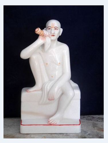 White Marble Human Statue In Bijapur