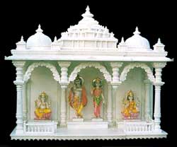 Marble Home Temple In Bijapur