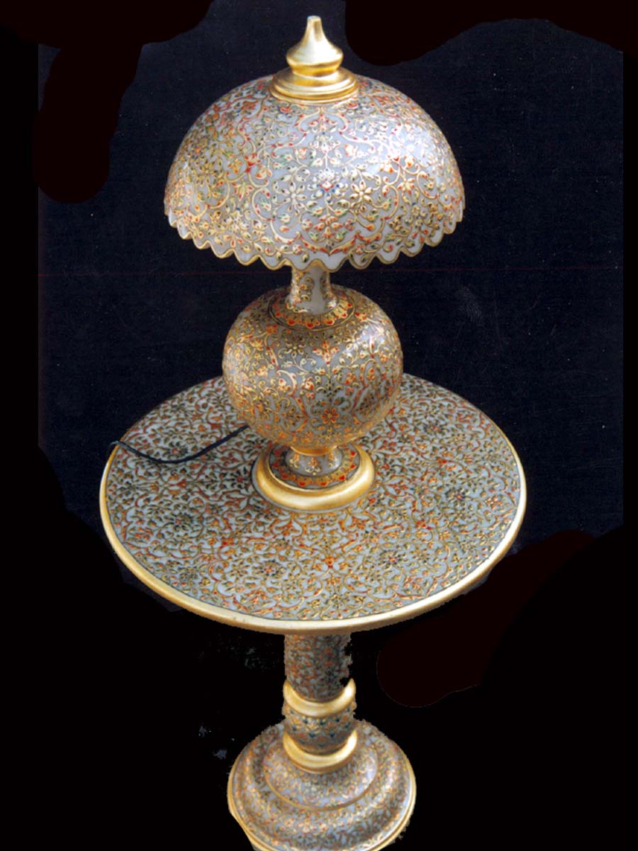  Marble Table And Lamp In Bijapur