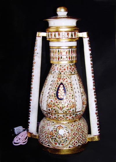 Marble Lamp In Bijapur