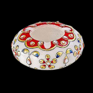 Marble Ash Tray In Lohit