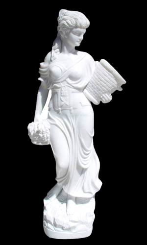Marble Female Statue In Lohit