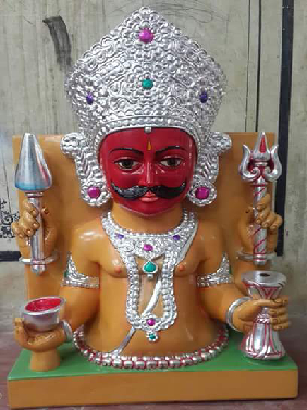 Sri Bhairave Nath Ji In Lohit
