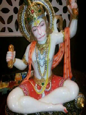 Bhakt Hanuman Ji In Rani Bagh