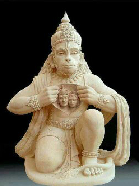 Das Hanuman Ji In Rani Bagh