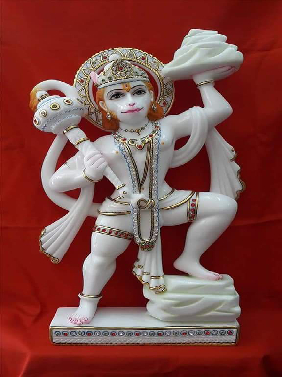 Marble Veer Hanuman Ji In Udhampur