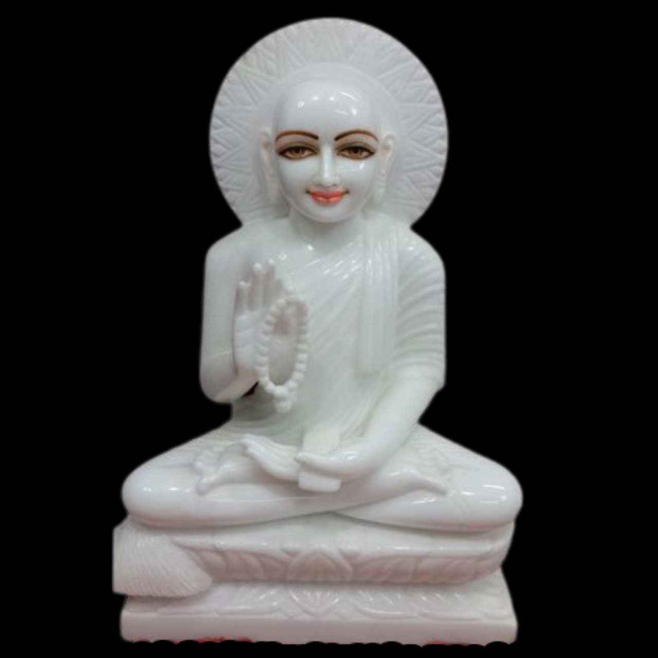 Marble Buddha Statue In Lohit